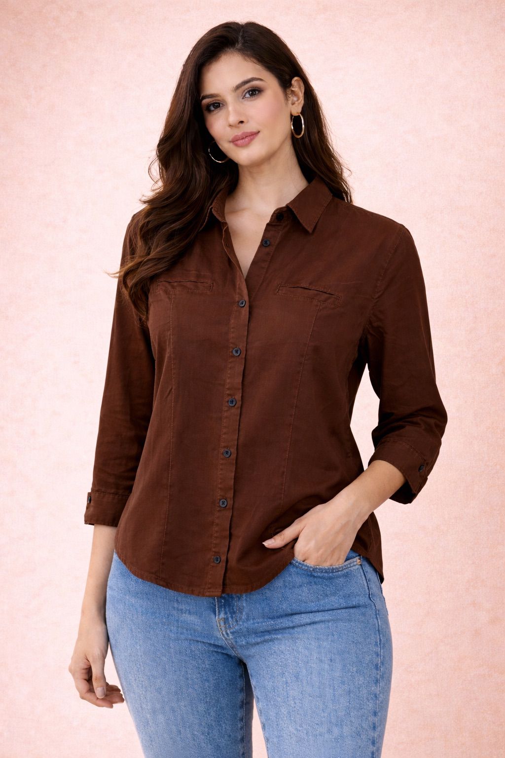Mocha Everyday Shirt
