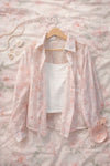 Blush Breeze Sheer Shirt