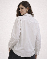 Sage Bloom Panel Shirt