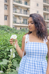 Bluebell Picnic Peplum Top