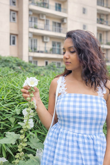Bluebell Picnic Peplum Top