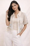 embro garden embroidered shirt