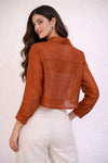 Teracota Garden Embroidered Shirt