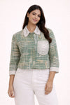 Sage Check Casual Shirt